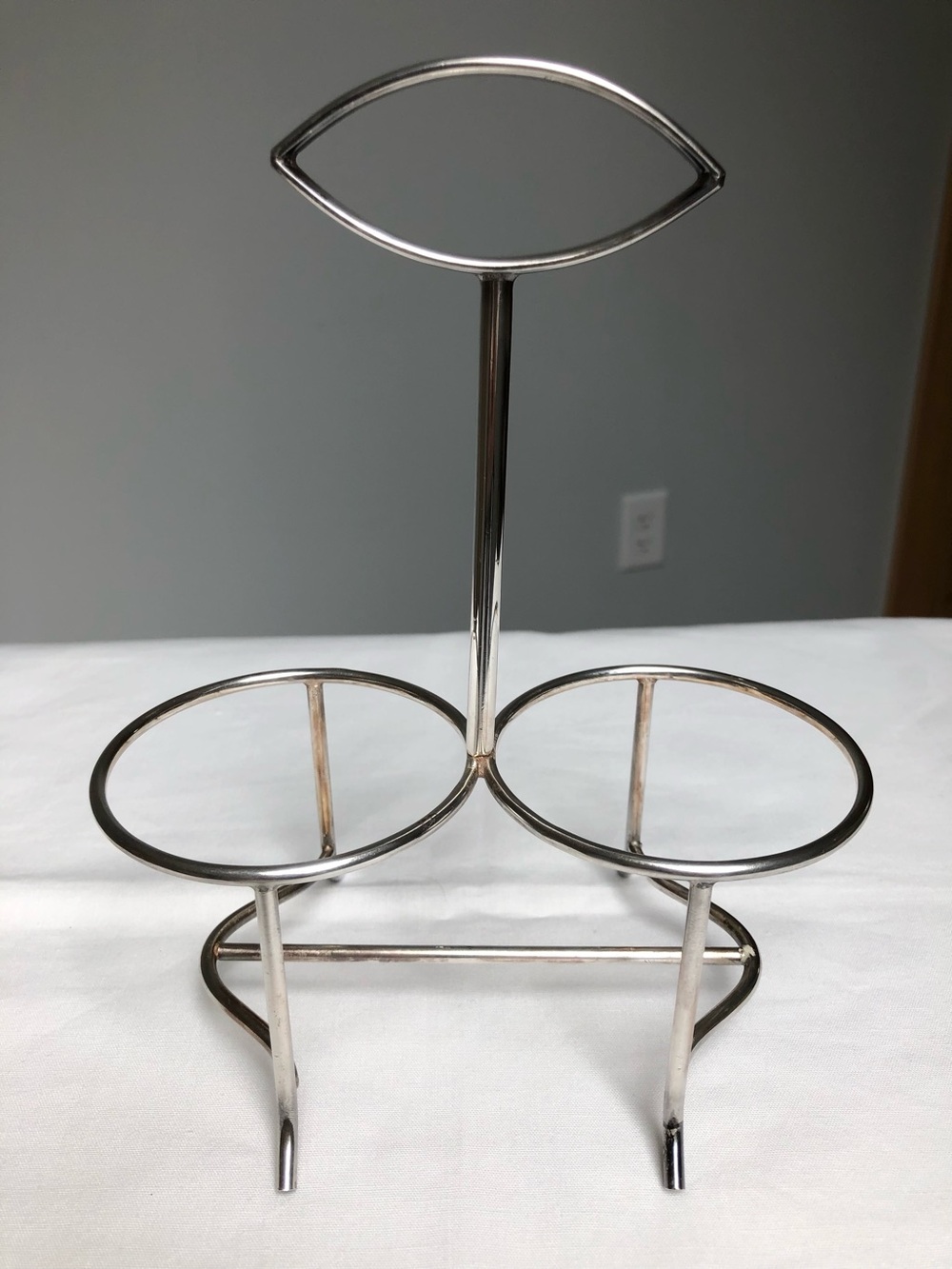 Vintage Jon Anton Silver Plated Jam Condiment Pot Set With Lids Tray Stand - Picture 10 of 14